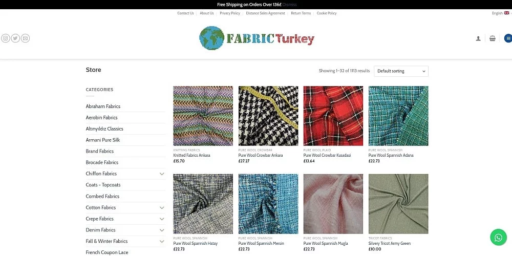 fabricturkey